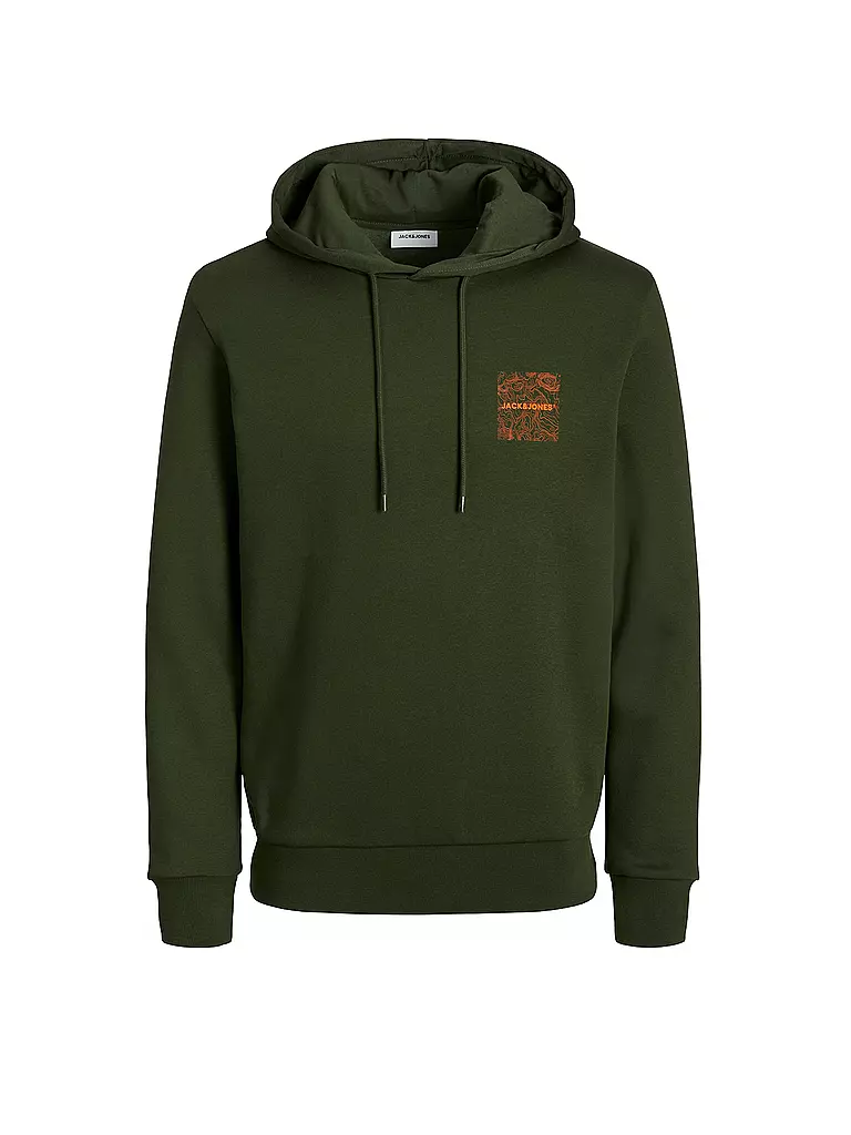 JACK & JONES | Kapuzensweater - Hoodie JJLINER | Vert foncé