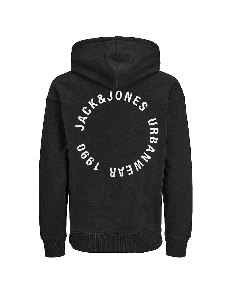 JACK & JONES | Kapuzensweater - Hoodie JJSUNSET  | Noir