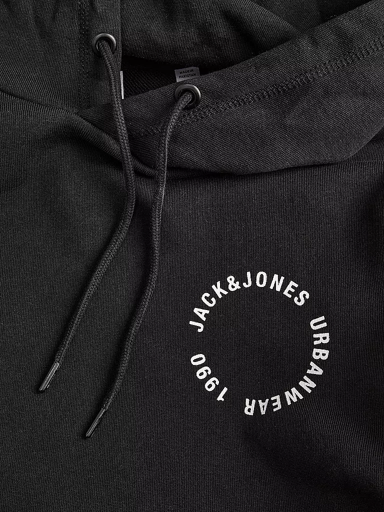 JACK & JONES | Kapuzensweater - Hoodie JJSUNSET  | Noir
