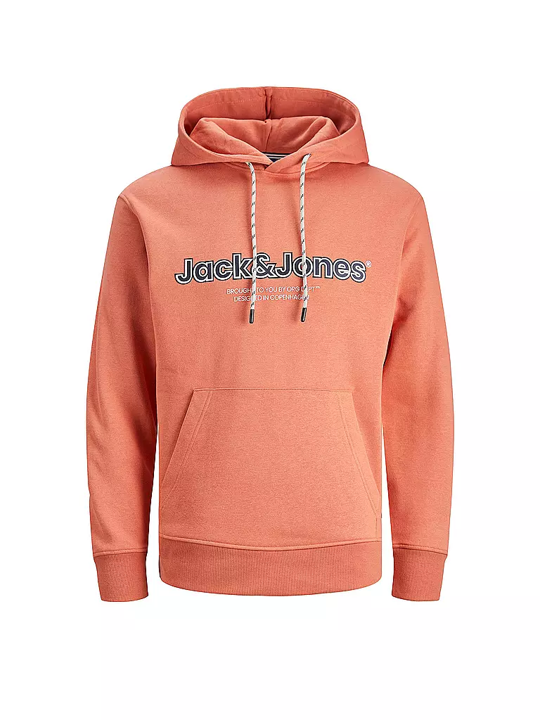 JACK & JONES | Kapuzensweater - Hoodie JORLAKEWOOD | Orange