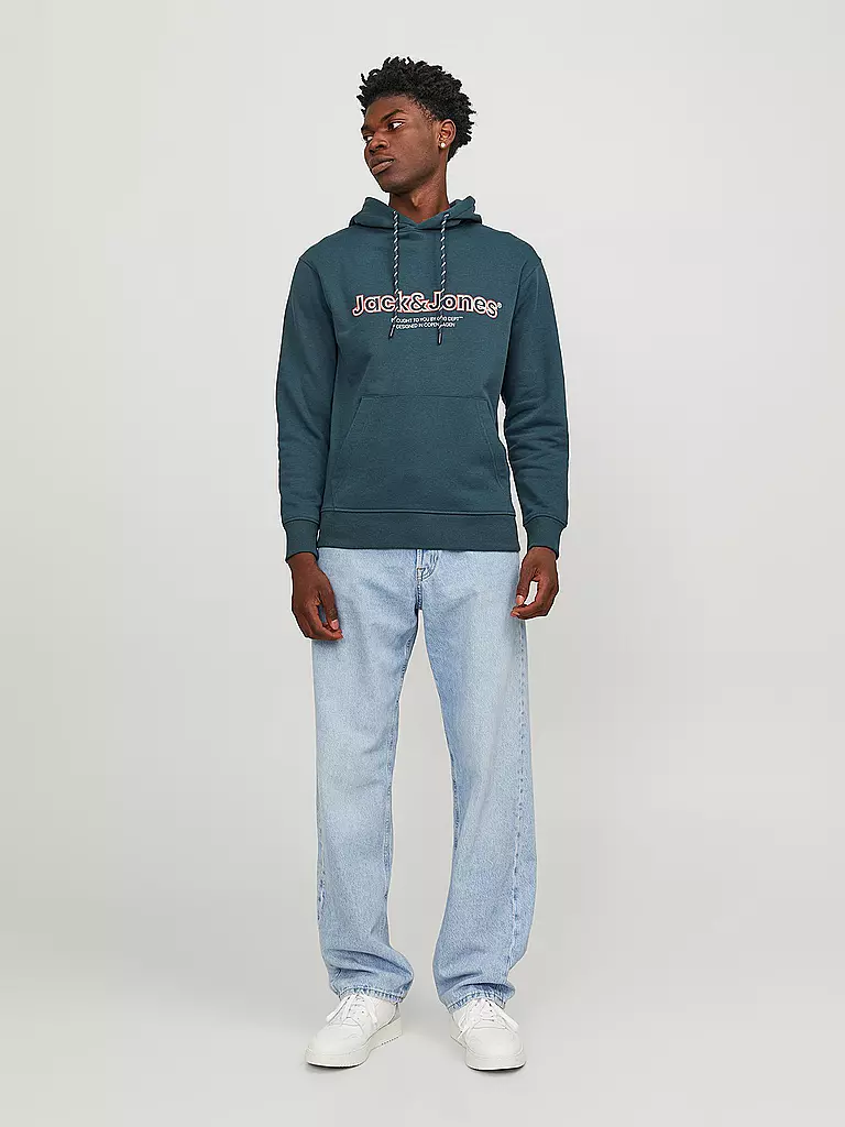 JACK & JONES | Kapuzensweater - Hoodie JORLAKEWOOD | Pétrole
