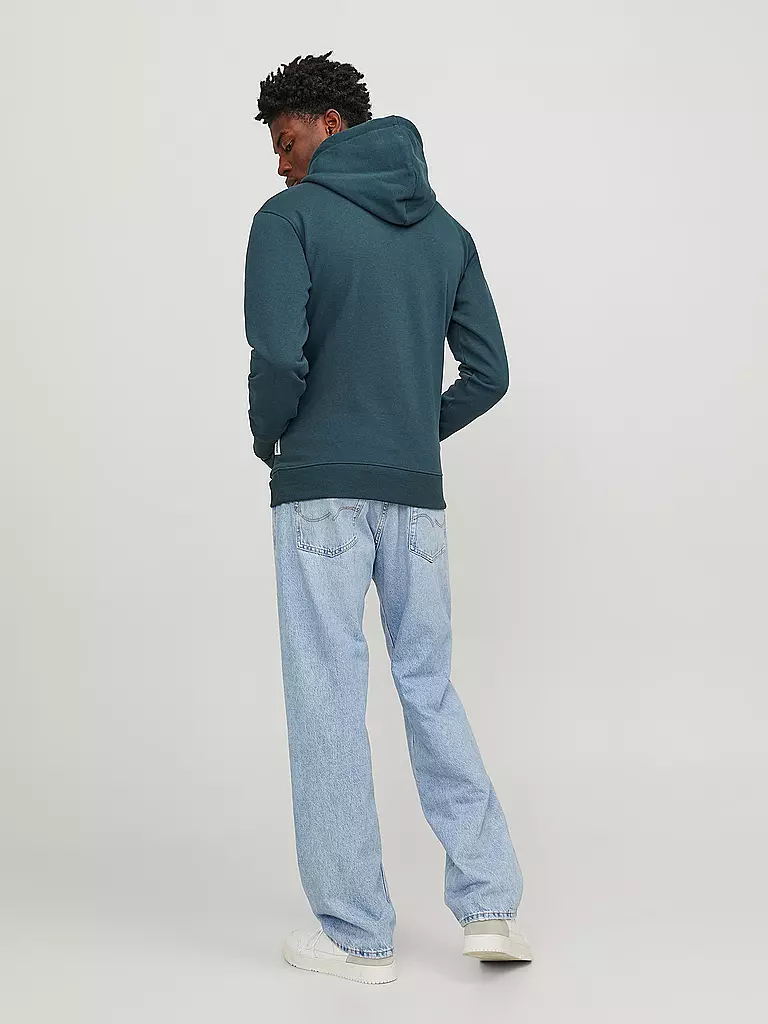 JACK & JONES | Kapuzensweater - Hoodie JORLAKEWOOD | Pétrole