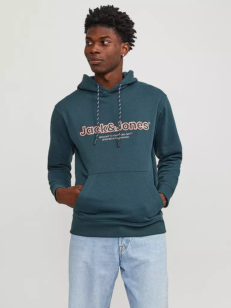 JACK & JONES | Kapuzensweater - Hoodie JORLAKEWOOD | Pétrole