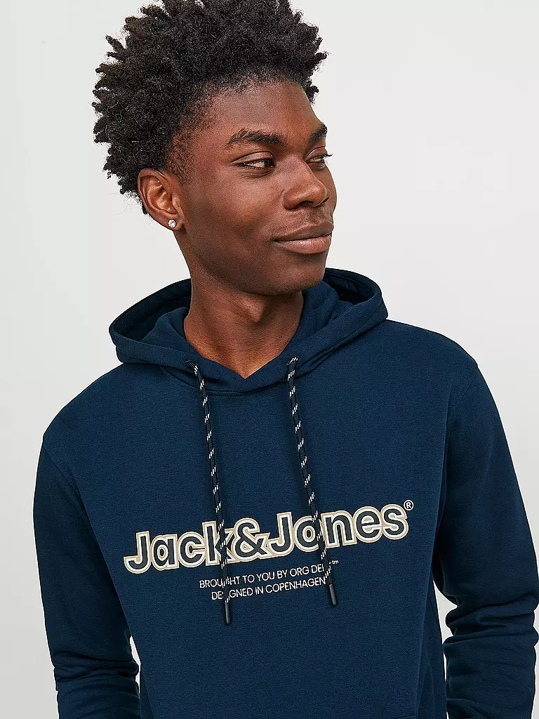 JACK & JONES | Kapuzensweater - Hoodie JORLAKEWOOD | Bleu