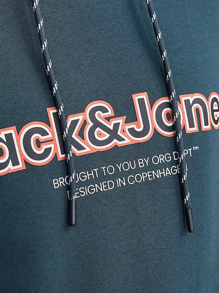 JACK & JONES | Kapuzensweater - Hoodie JORLAKEWOOD | Pétrole