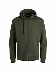 JACK & JONES | Kapuzensweatjacke JJESTAR  | Olive