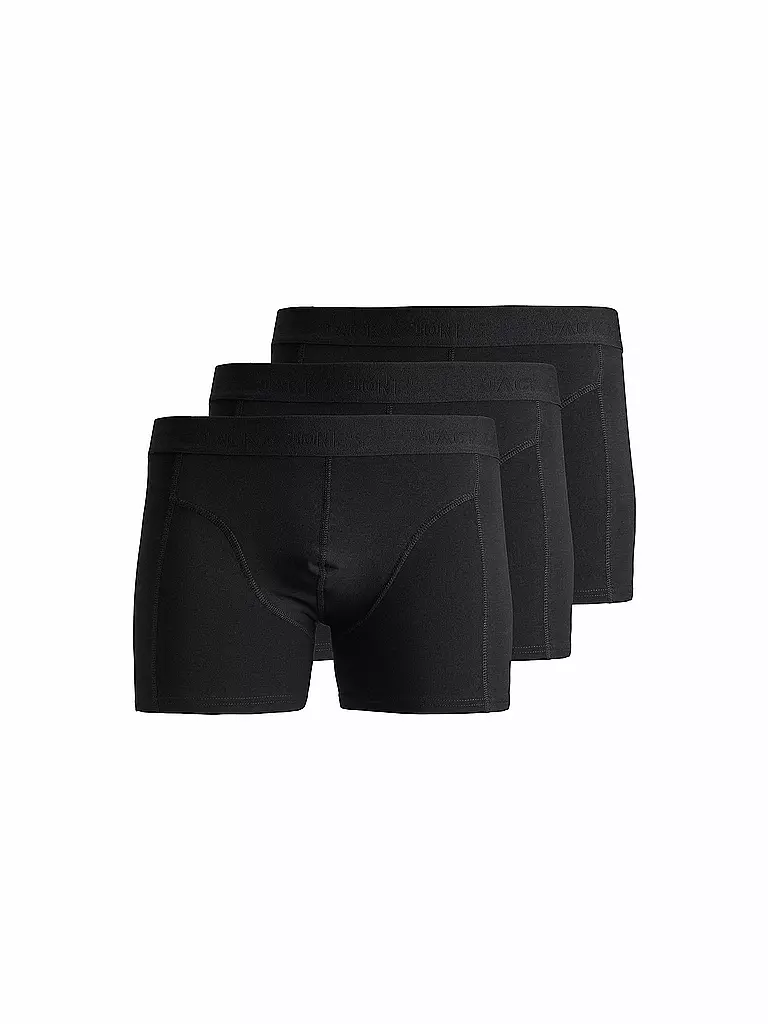 JACK & JONES | Lot de 3 boxers "JACWAISTBAND" | schwarz