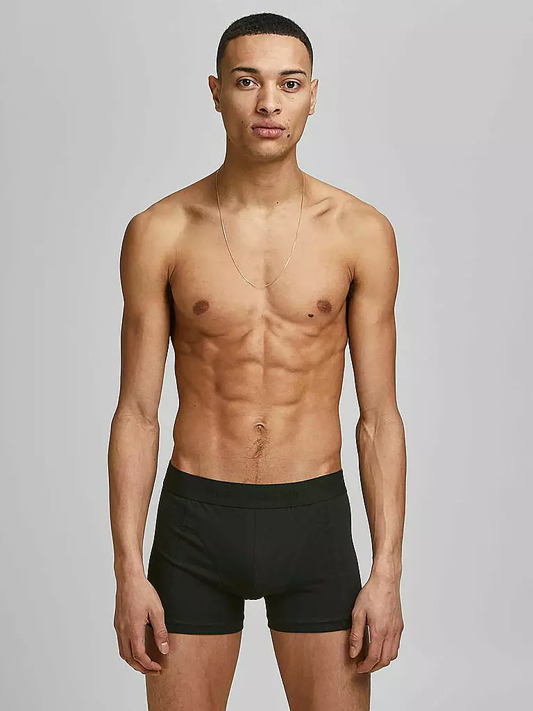 JACK & JONES | Lot de 3 boxers "JACWAISTBAND" | schwarz
