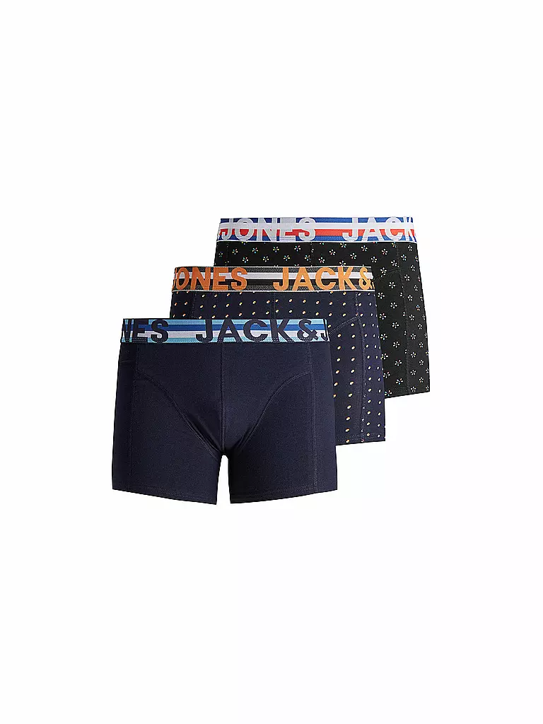 JACK & JONES | Lot de 3 boxers JACCRAZY | schwarz
