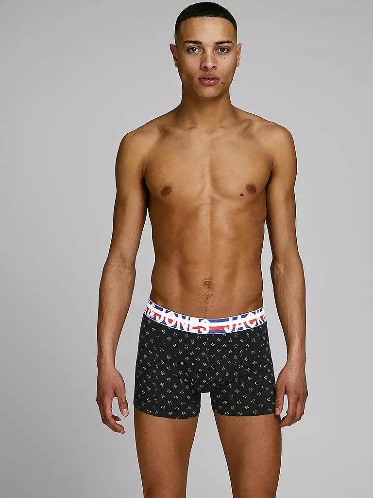 JACK & JONES | Lot de 3 boxers JACCRAZY | schwarz