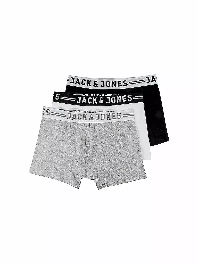 JACK & JONES | Lot de 3 slips "JORSENSE" | grau
