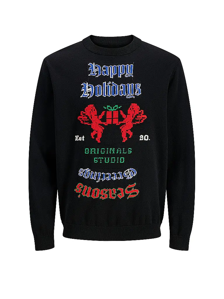 JACK & JONES | Nom du produit: Pull JORHOLIDAY | Noir