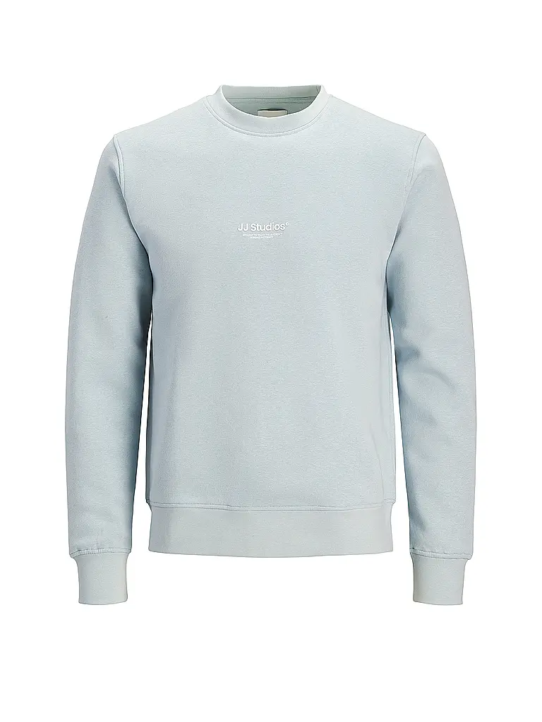 JACK & JONES | Nom du produit: Sweater JJESOHO
Marque: JACK & JONES
Couleur: bleu clair
Catégories: Mode, Homme

Longueur des manches: Manches longues
Encolure: Col rond
Matière: Coton
Motif: Uni
Coupe (vêtements d'extérieur): Regular
Détails: Logo | Bleu clair