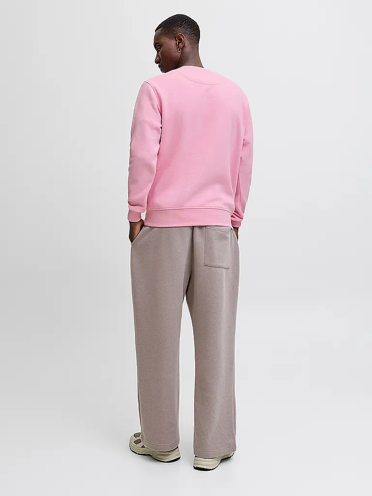 JACK & JONES | Nom du produit: Sweater JJESOHO
Marque: JACK & JONES
Couleur: rose
Catégories: Mode, Homme

Longueur des manches: Manches longues
Encolure: Col rond
Matière: Coton
Motif: Uni
Coupe (vêtements d'extérieur): Regular
Détails: Logo | Rose