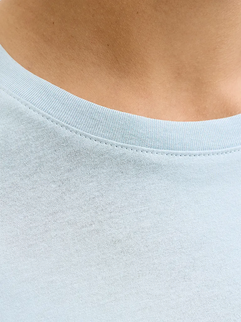 JACK & JONES | Nom du produit : T-Shirt JJEORGANIC
Marque : JACK & JONES
Couleur : bleu clair
Catégories : Mode, Homme

Longueur des manches : Manches courtes
Encolure : Col rond
Matière : Coton
Motif : Uni
Coupe (vêtements) : Regular | Bleu clair