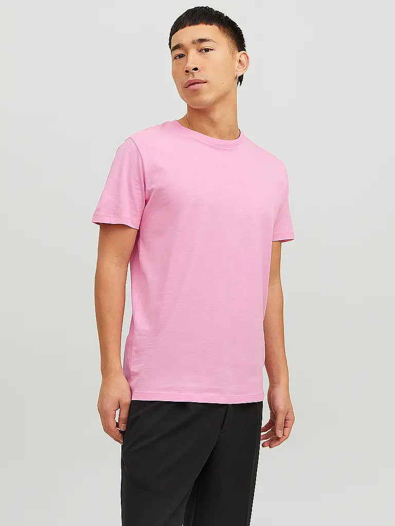 JACK & JONES | Nom du produit : T-Shirt JJEORGANIC
Marque : JACK & JONES
Couleur : rose
Catégories : Mode, Homme

Longueur des manches : Manches courtes
Encolure : Col rond
Matière : Coton
Motif : Uni
Coupe (vêtements d'extérieur) : Regular | Rose