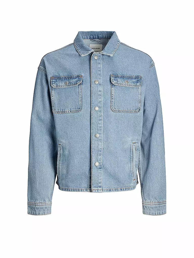 JACK & JONES | Overshirt JJICHASE JJOVERSHIRT | Bleu clair