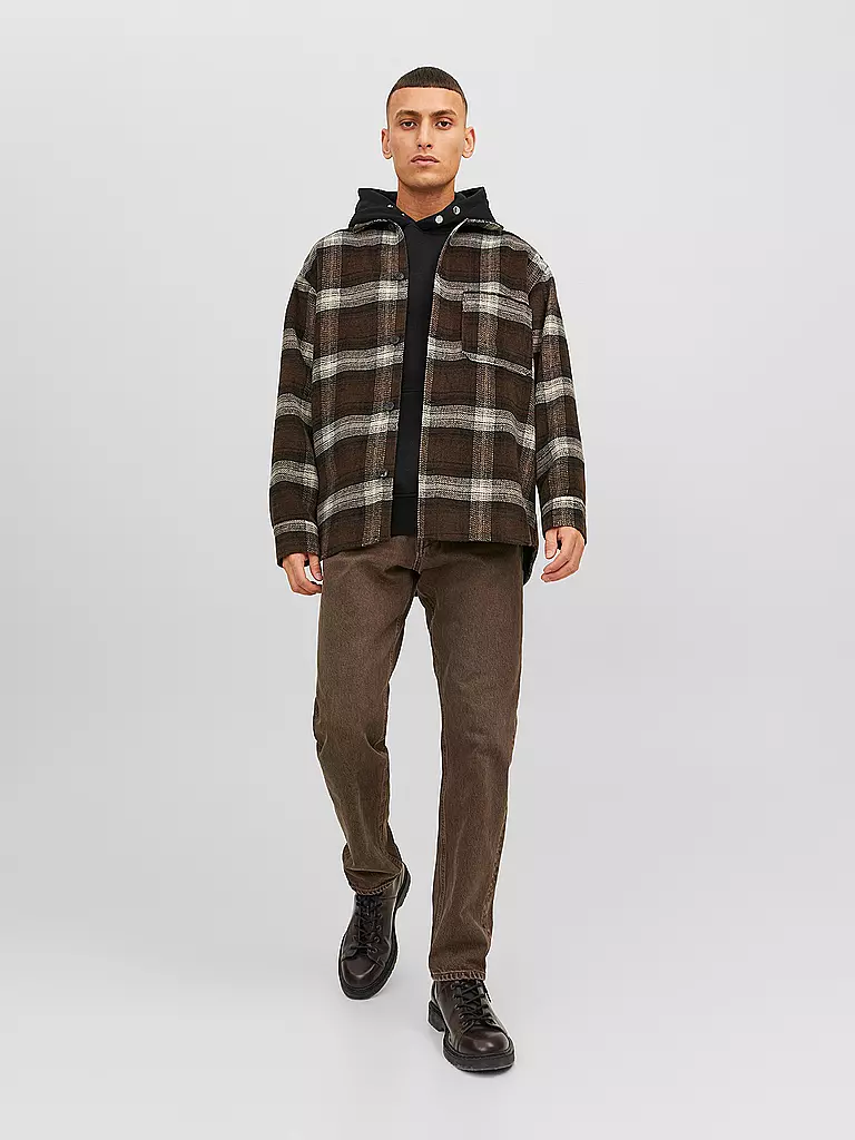 JACK & JONES | Overshirt JORZAC | Marron