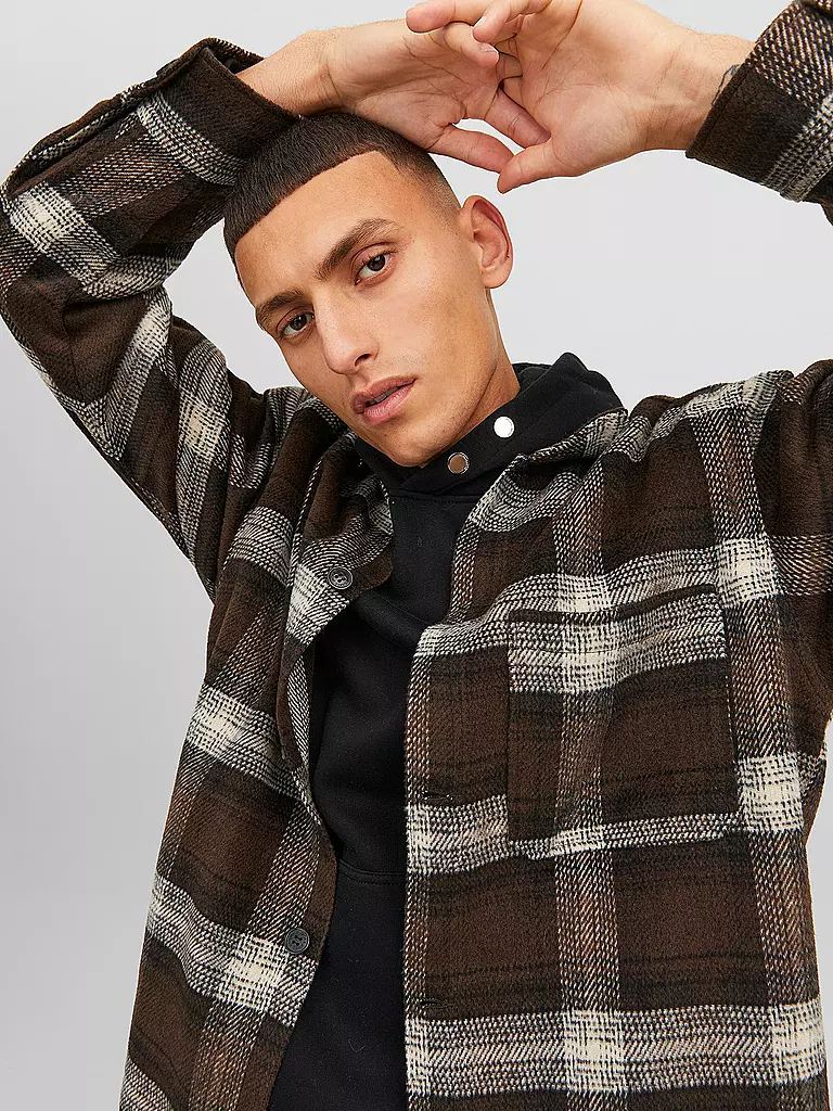 JACK & JONES | Overshirt JORZAC | Marron