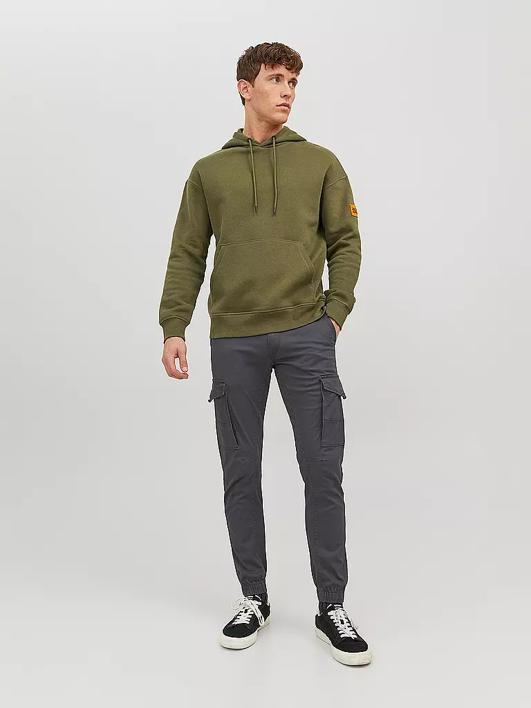 JACK & JONES | Pantalon cargo "JJIPAUL JJFLAKE" | grau