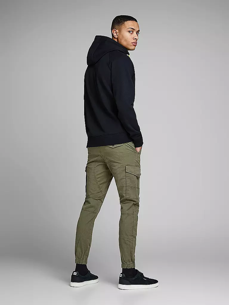JACK & JONES | Pantalon cargo "JJIPAUL JJFLAKE" | olive