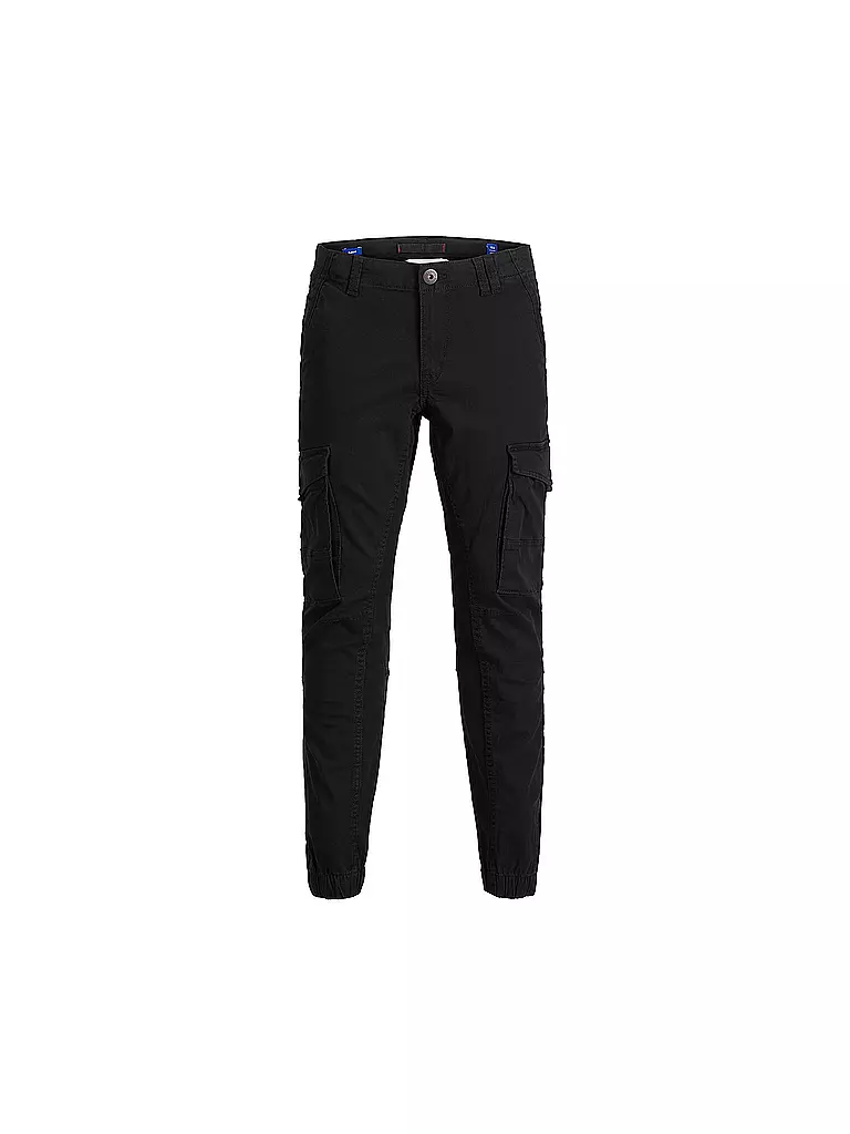 JACK & JONES | Pantalon cargo garçon « JJIPAUL » | schwarz