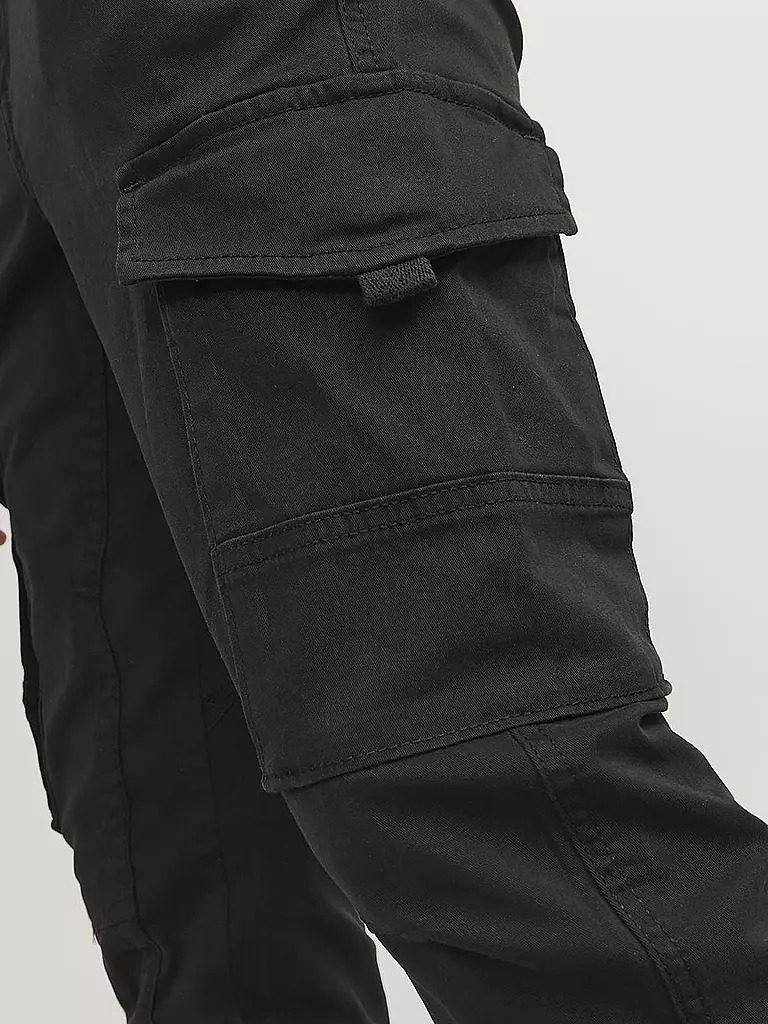 JACK & JONES | Pantalon cargo garçon « JJIPAUL » | schwarz