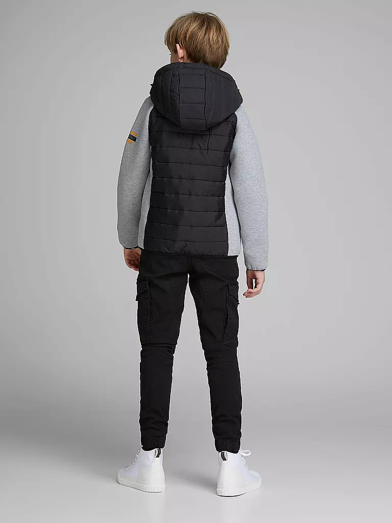 JACK & JONES | Pantalon cargo garçon « JJIPAUL » | schwarz