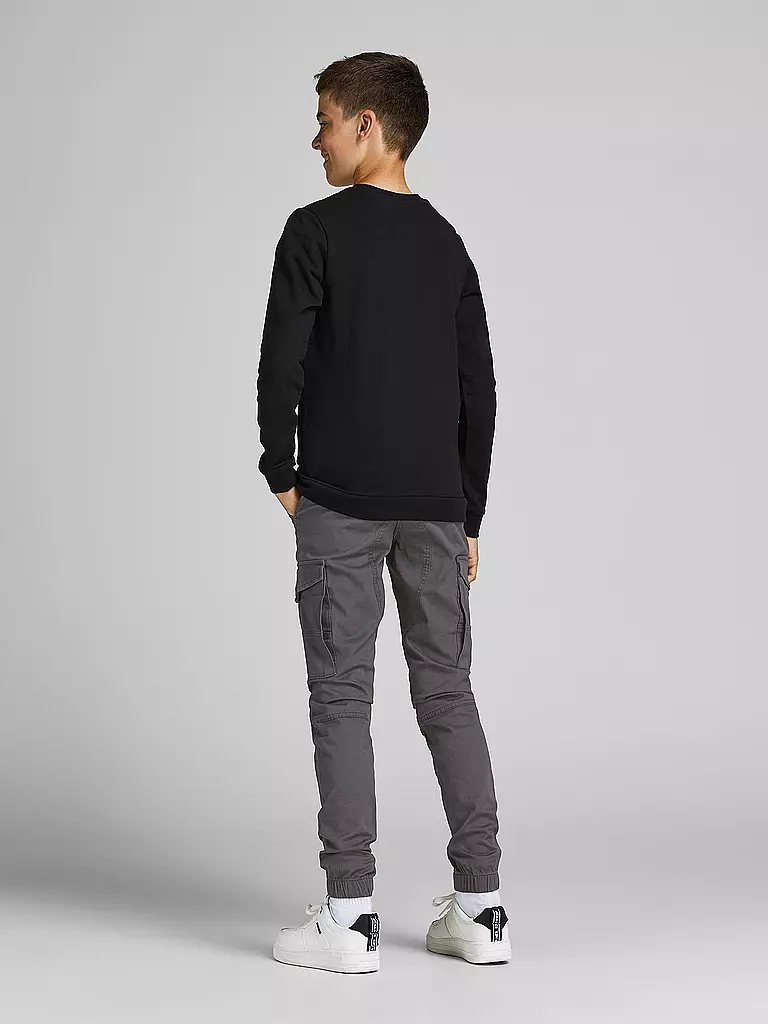 JACK & JONES | Pantalon cargo garçon JJIPAUL | grau