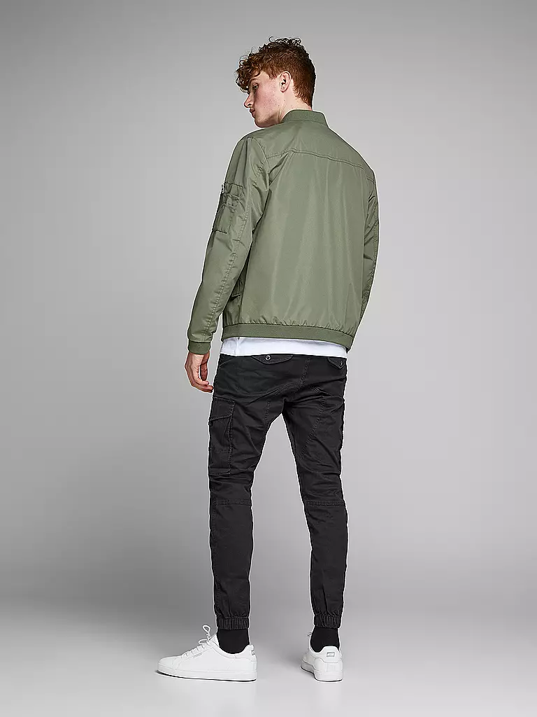 JACK & JONES | Pantalon cargo JJIPAUL JJFLAKE | Noir
