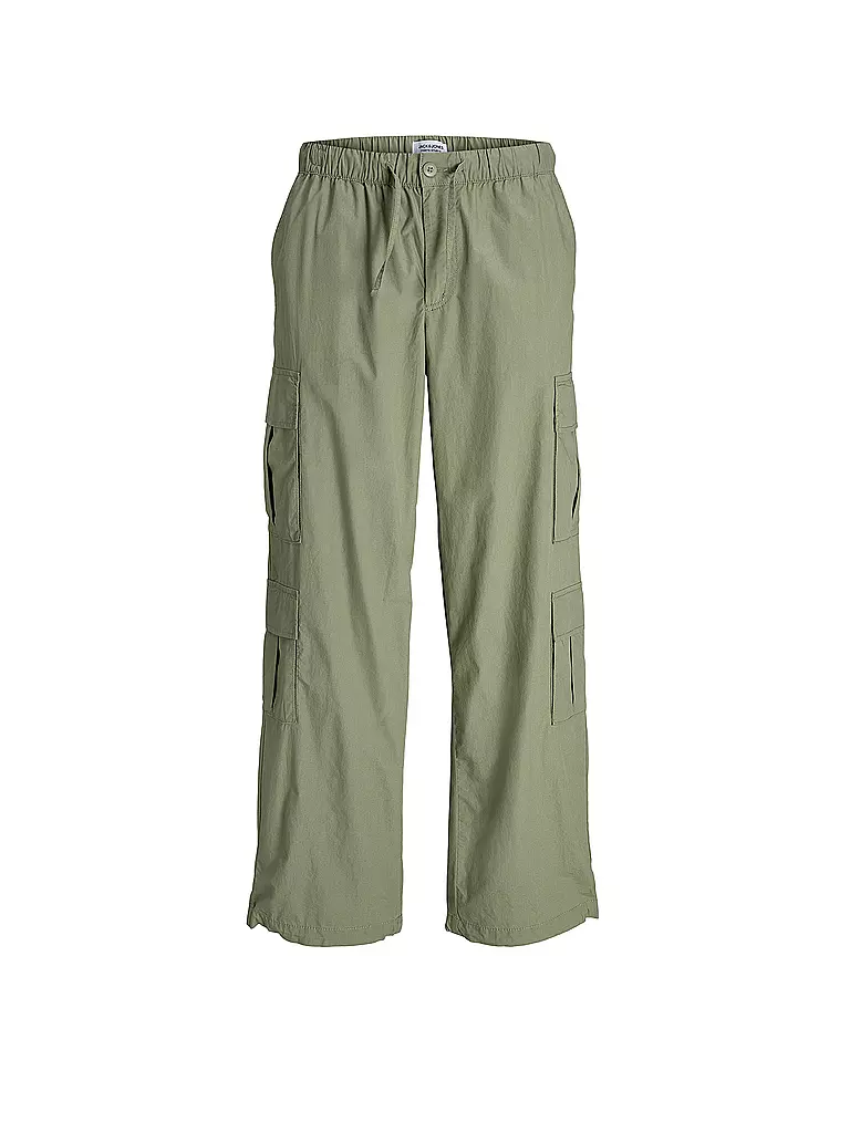 JACK & JONES | Pantalon cargo JPSTBILL | dunkelgrün