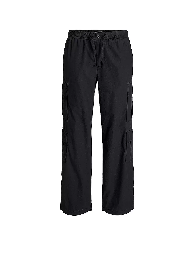 JACK & JONES | Pantalon cargo JPSTBILL | schwarz