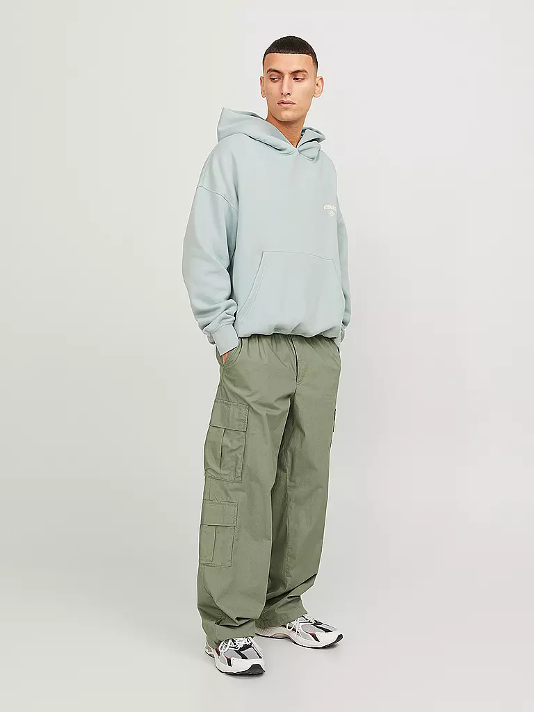 JACK & JONES | Pantalon cargo JPSTBILL | dunkelgrün