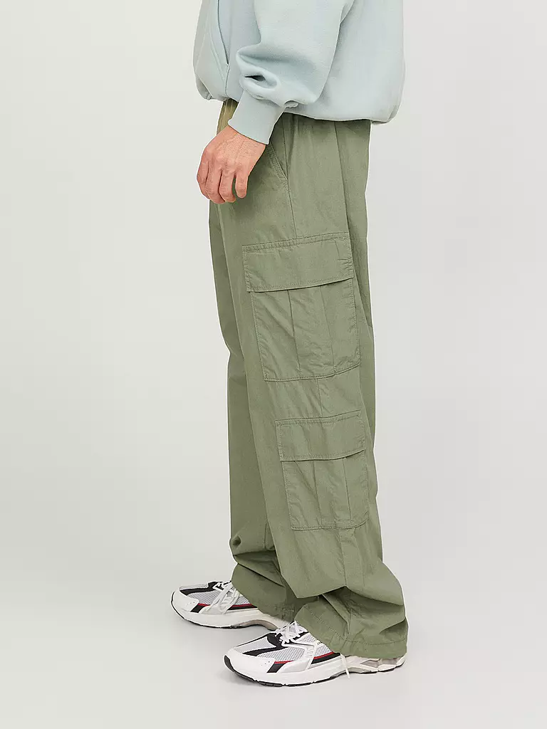 JACK & JONES | Pantalon cargo JPSTBILL | dunkelgrün