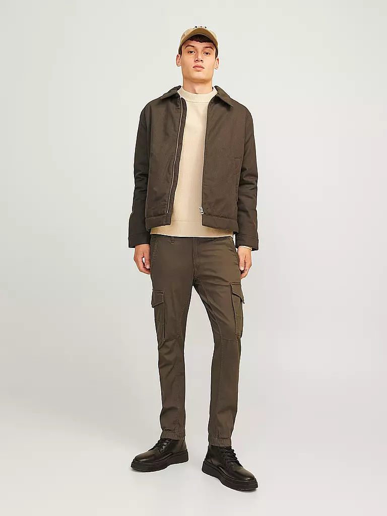 JACK & JONES | Pantalon cargo JPSTPAUL JJFLAKE | Marron