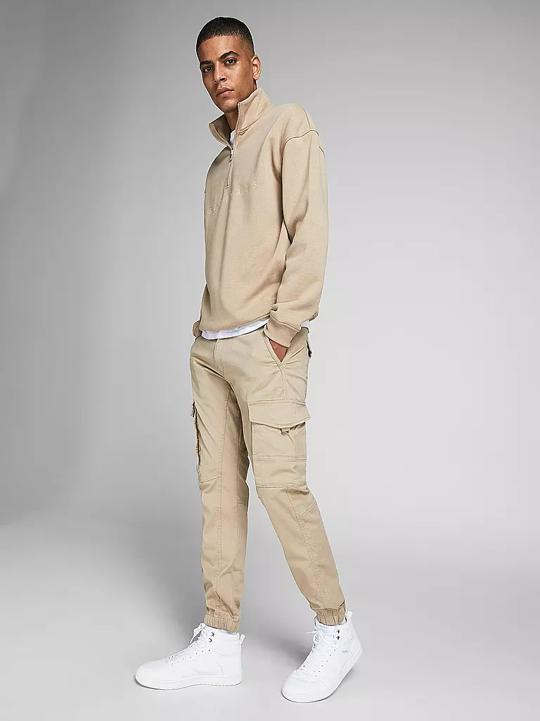 JACK & JONES | Pantalon cargo JPSTPAUL | beige