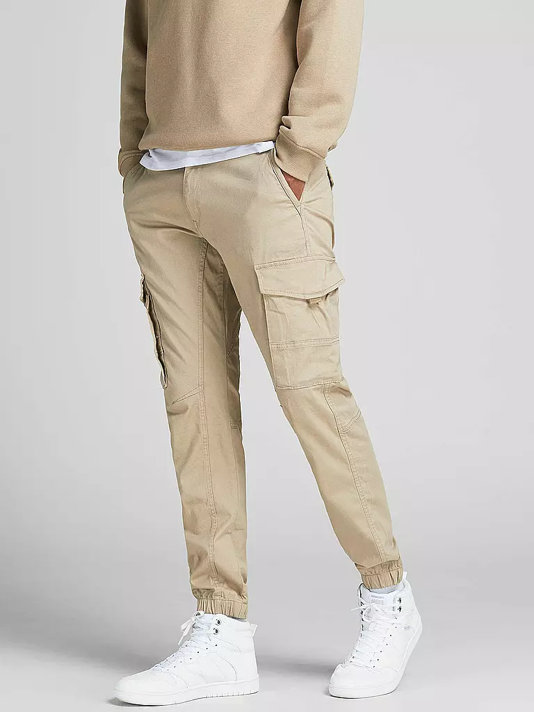 JACK & JONES | Pantalon cargo JPSTPAUL | beige