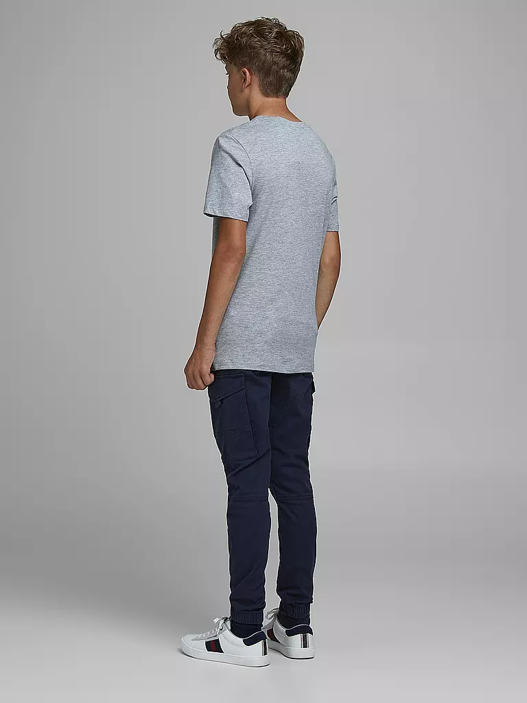 JACK & JONES | Pantalon cargo slim fit JJIPAUL pour garçon | blau