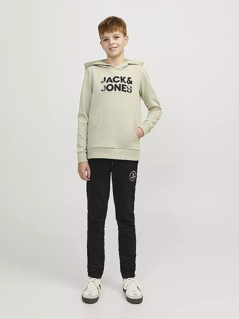 JACK & JONES | Pantalon de jogging garçon JPSTGORDON JJSWIFT | schwarz