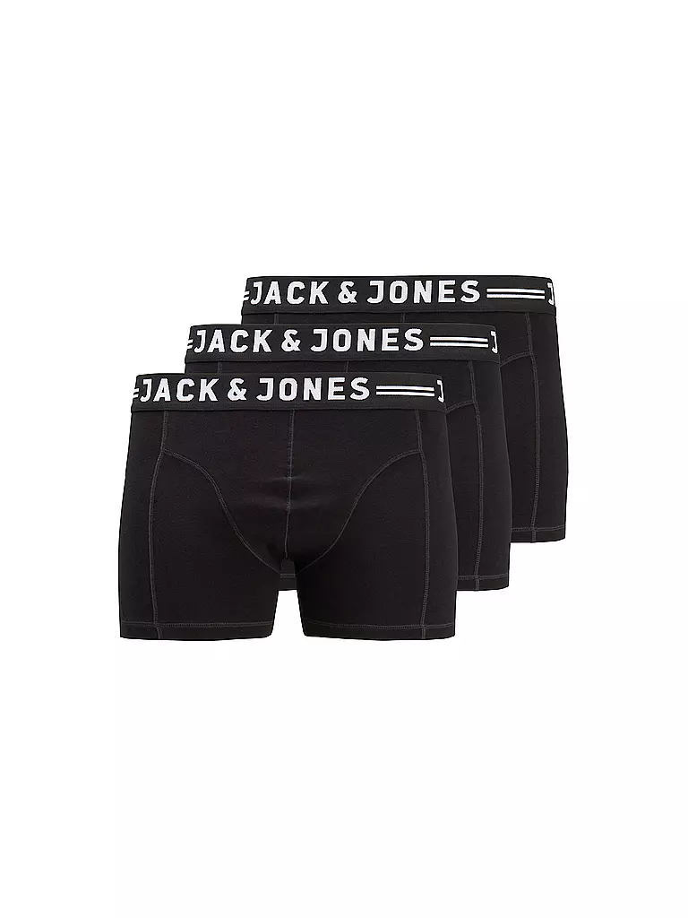 JACK & JONES | Pants Lot de 3 Sense | schwarz