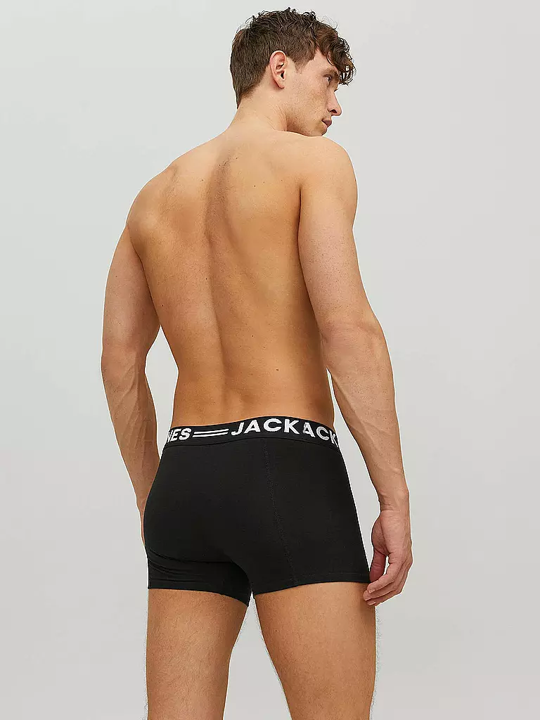 JACK & JONES | Pants Lot de 3 Sense | schwarz