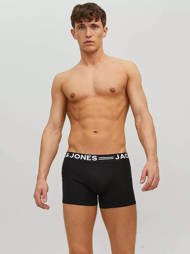 JACK & JONES | Pants Lot de 3 Sense | schwarz