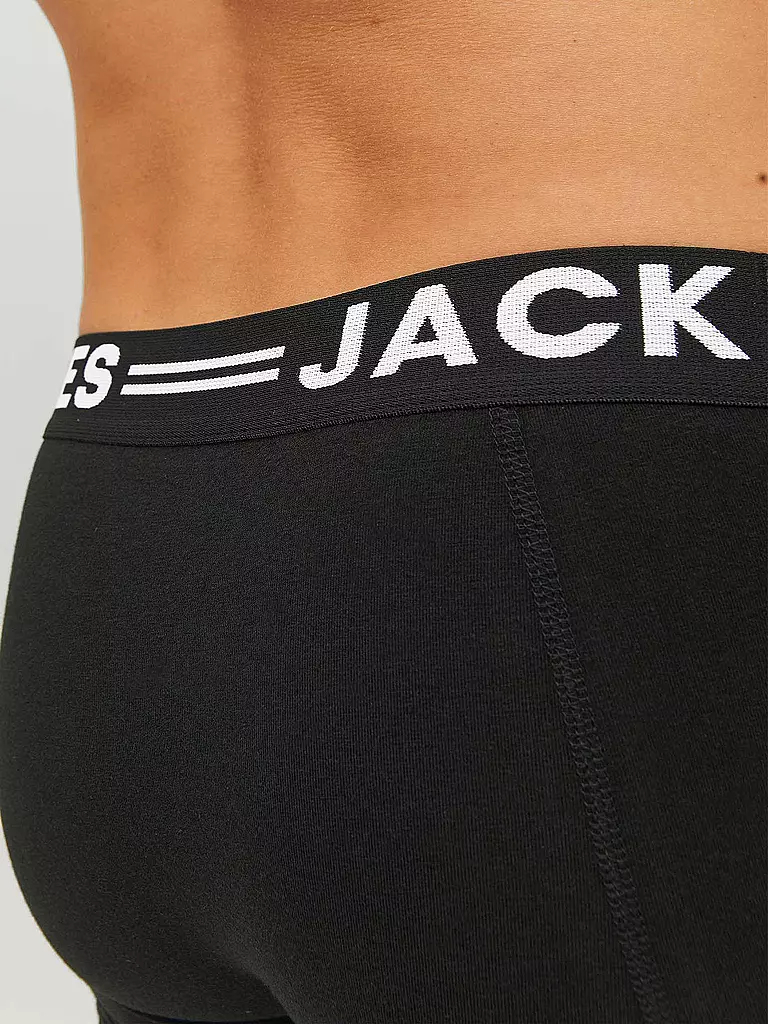 JACK & JONES | Pants Lot de 3 Sense | schwarz