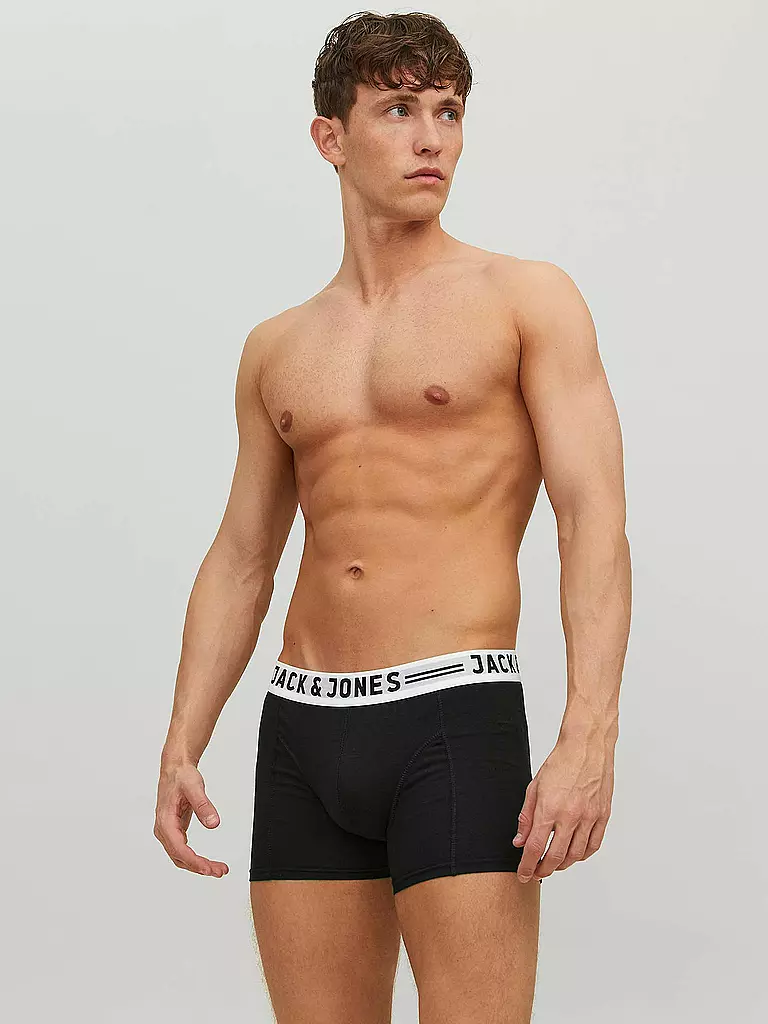 JACK & JONES | Pants Lot de 3 Sense | schwarz