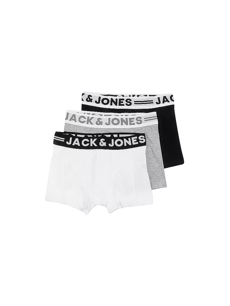 JACK & JONES | Pants pour garçon, lot de 3 | grau