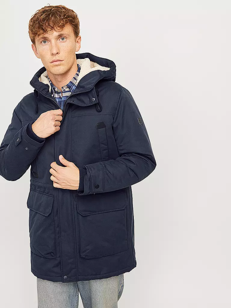 JACK & JONES | Parka JJEPOLAR | dunkelblau