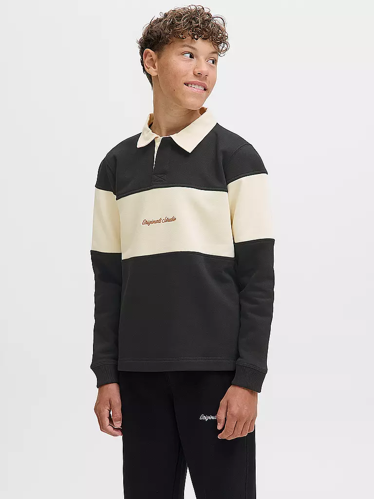JACK & JONES | Polo garçon JORNORREBRO | schwarz