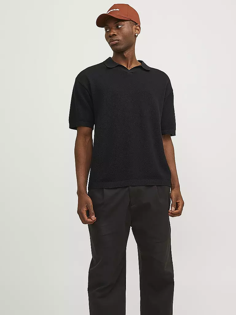 JACK & JONES | Poloshirt JORLINEN | Noir