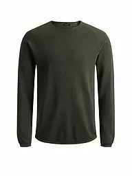 JACK & JONES | Pullover  JJEHILL | Olive