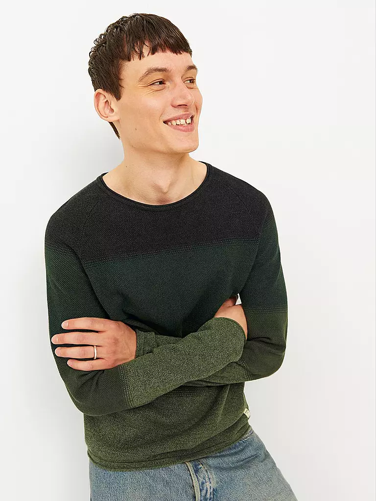 JACK & JONES | Pull JJEHILL | Vert foncé